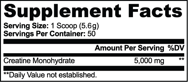 CREATINE MONOHYDRATE